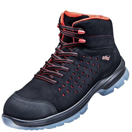 Atlas knöchelhoher Sicherheitsschuh SL 32 red 2.0 ESD S1
