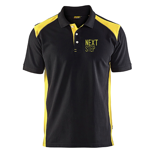 Atlas Zubehör PROFI POLO-SHIRT schwarz/gelb