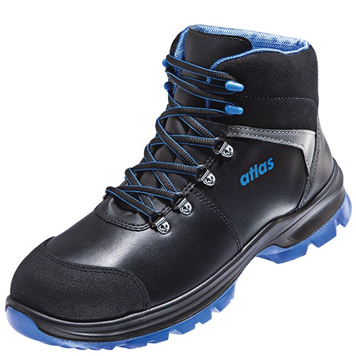 Atlas knöchelhoher Sicherheitsschuh SL 84 blue 2.0, W14 ESD S2