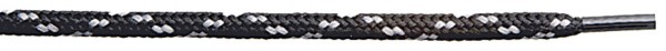 SIEVI LACES 100 BLACK/GRAY Schnürsenkel