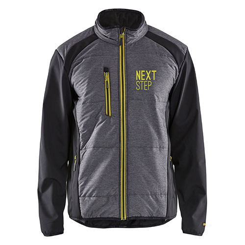 Atlas Zubehör HYBRID JACKE schwarz/gelb