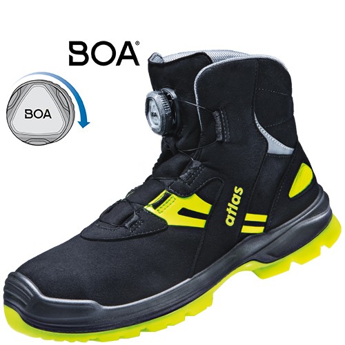 Atlas knöchelhoher Sicherheitsschuh FLASH 8255 XP BOA ESD S3