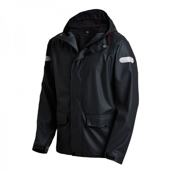 FHB RAINER Herren Regenjacke PU-Stretch